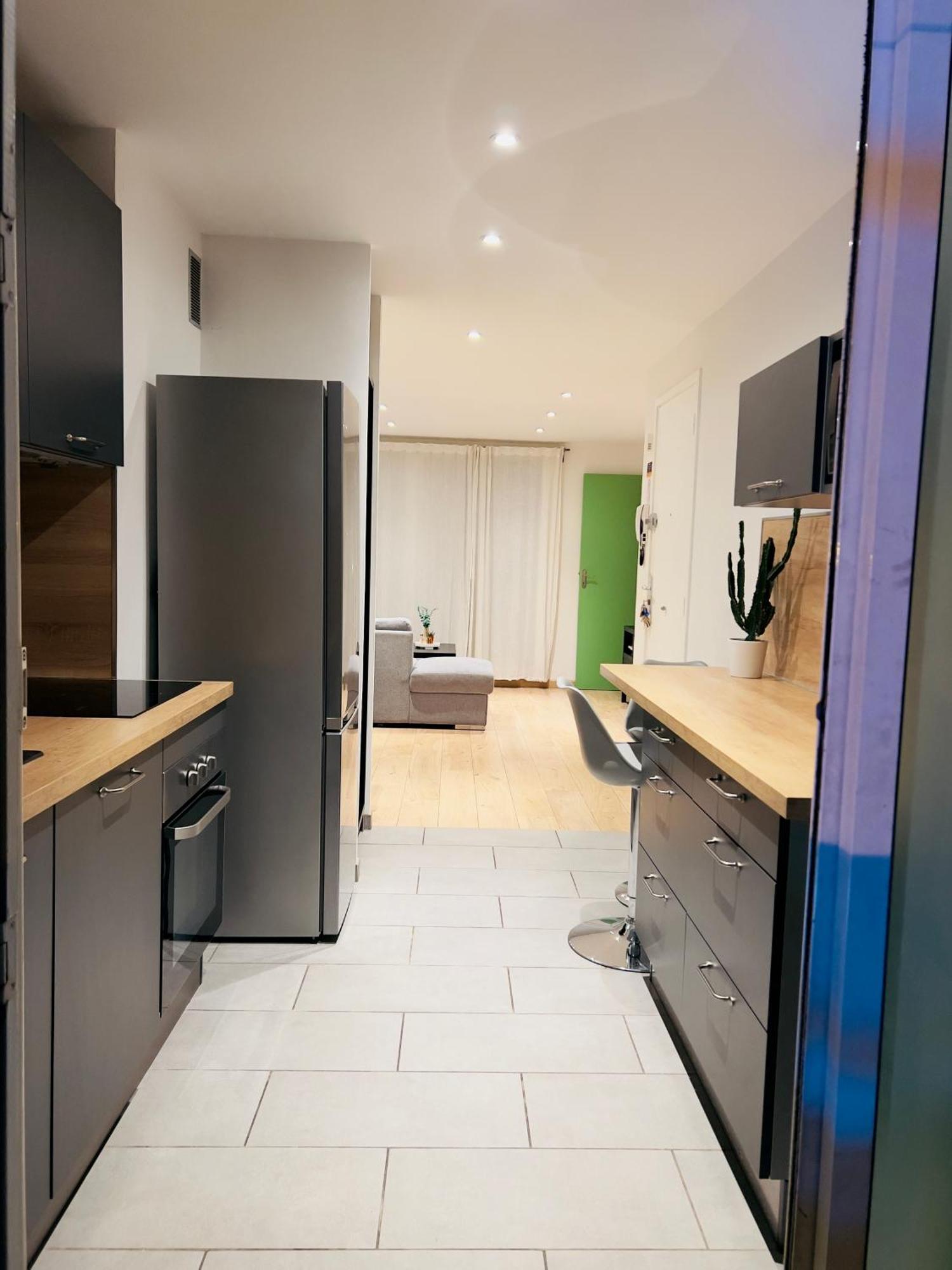 Superbe T3 Sejour Marseille Clim 2 Balcons Timone Appartement Buitenkant foto