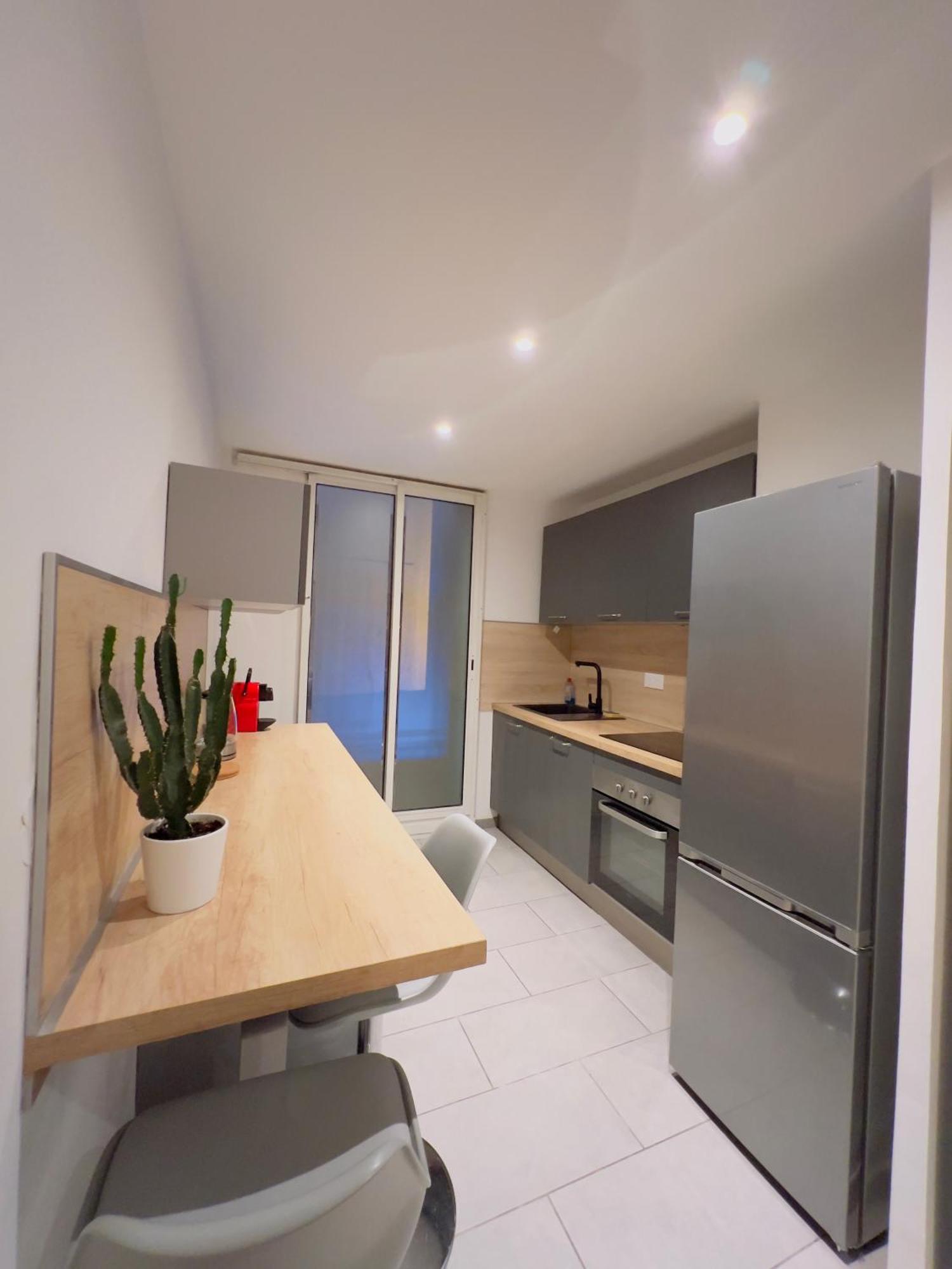 Superbe T3 Sejour Marseille Clim 2 Balcons Timone Appartement Buitenkant foto