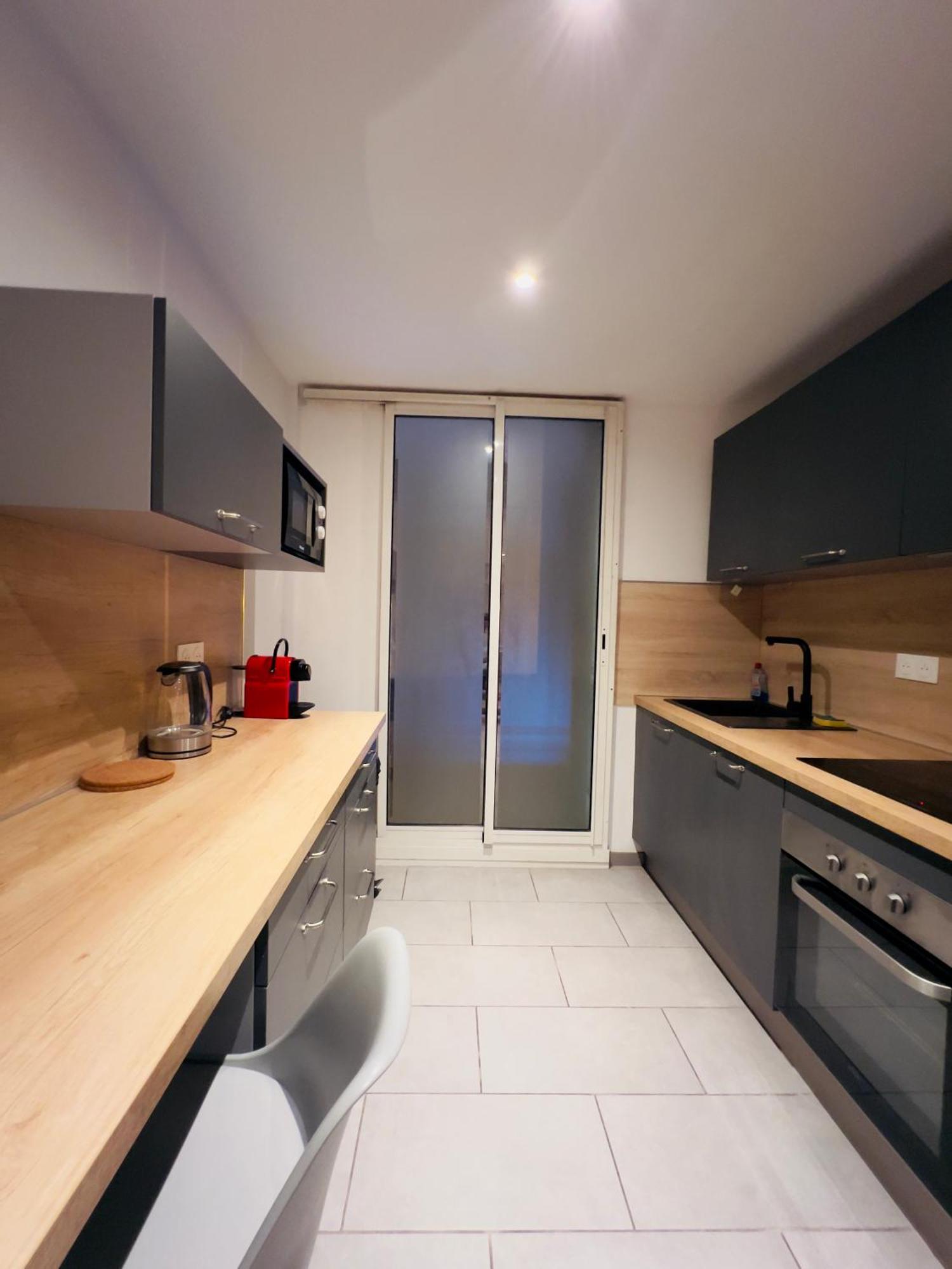 Superbe T3 Sejour Marseille Clim 2 Balcons Timone Appartement Buitenkant foto